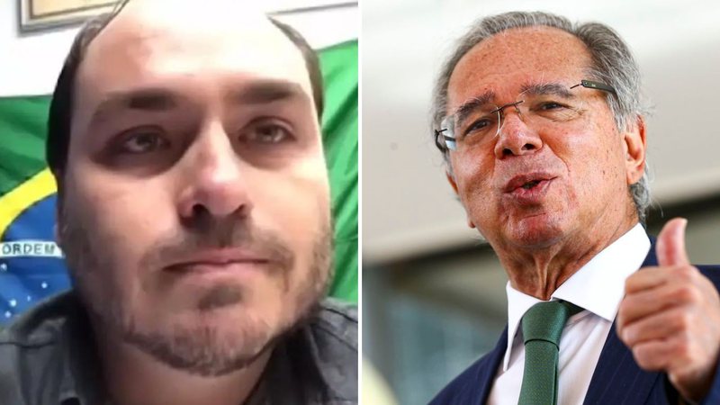 Parabéns pro papai! Carlos Bolsonaro engravida secretária de Paulo Guedes - Reprodução/ Instagram