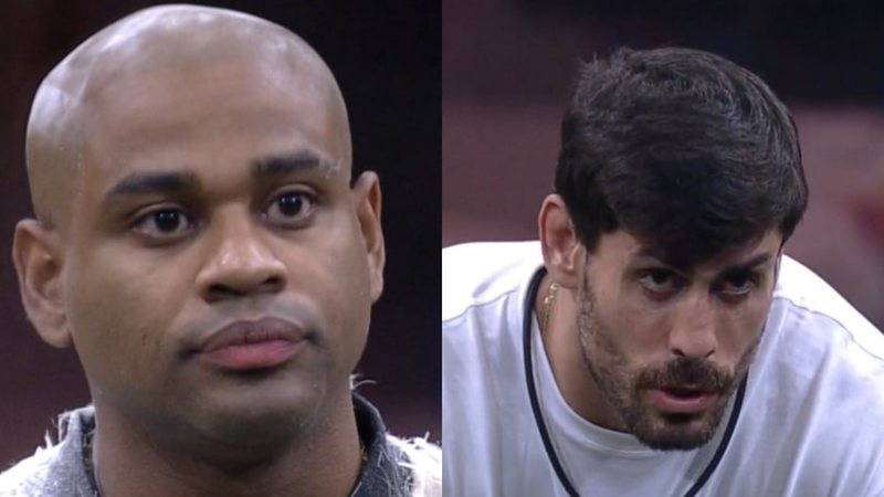 Cezar Black se defendeu ao ser atacado por Cara de Sapato - Reprodução/Globo