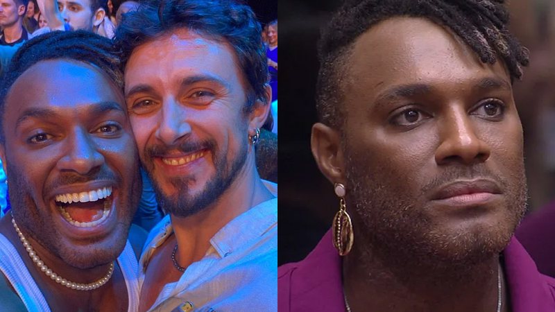 Colega de Fred Nicácio no 'Queer Eye Brasil' celebra eliminação - Reprodução/Instagram e Reprodução/TV Globo