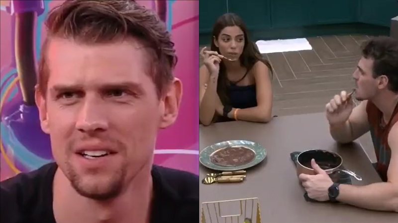 BBB23: Eliminado, Cristian quebra a cara com falsidade de Key e Gustavo: "Complicado" - Reprodução/TV Globo