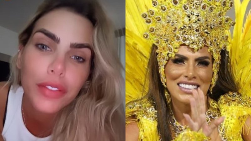 Desespero! Erika Schneider relata perrengue poucas horas antes de desfile no Rio: "Sem fantasia" - Reprodução/ Instagram