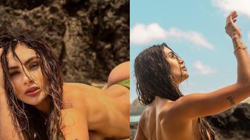 Ex-bailarina do Faustão faz ensaio topless e corpaço deixa fãs babando: "Linda demais" - Reprodução/Instagram