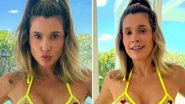 Flávia Alessandra quase mostra tudo ao treinar de biquíni transparente: "Suando" - Reprodução/Instagram