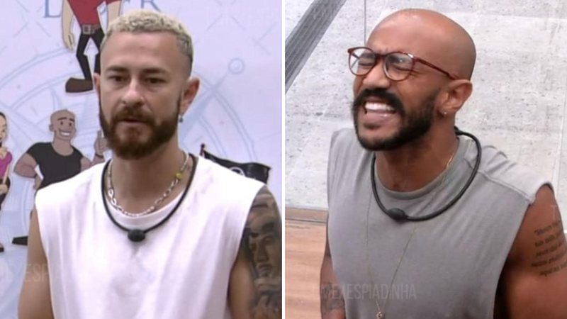 BBB23: Azedou! Fred e Ricardo entram em DR por comida na Xepa: "Não quero mais ouvir" - Reprodução/TV Globo