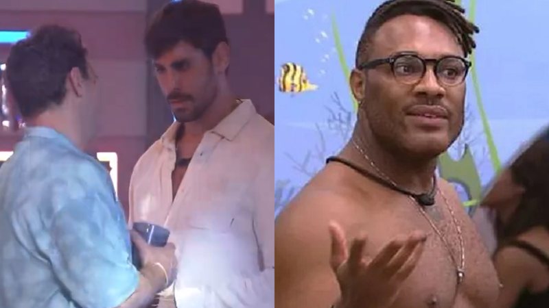 BBB23: Gustavo puxa tapete de Fred Nicácio e vira a casaca - Reprodução/TV Globo