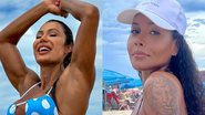 Irmã de Gracyanne Barbosa usa fio dental na praia e faz sucesso - Reprodução/Instagram