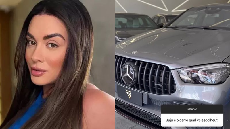 Juju Salimeni adquiriu um carro avaliado em R$ 1 milhão - Reprodução/Instagram