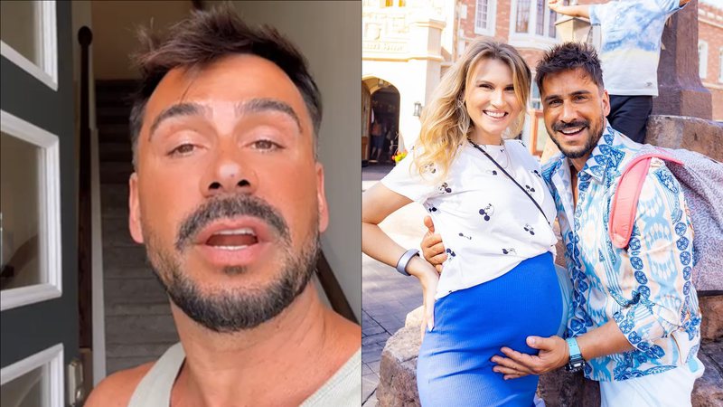 Julio Rocha expõe problemas durante a terceira gestação da mulher: "Conturbada" - Reprodução/Instagram