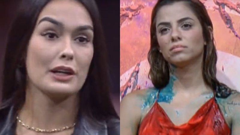 BBB23: Larissa arranca máscara de Key e expõe falsidade com Fred Nicácio - Reprodução/TV Globo