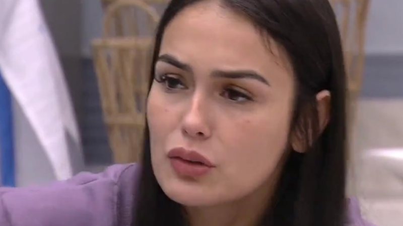 BBB23: Larissa relata primeira vez traumática e choca público - Reprodução/TV Globo