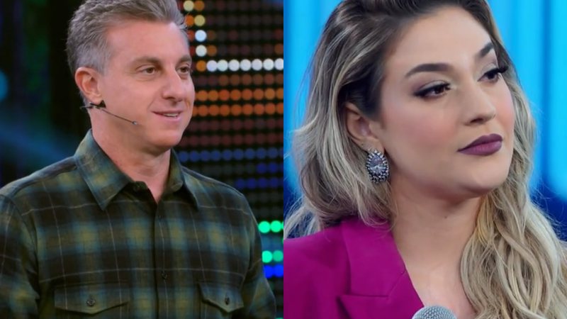 Luciano Huck humilha ex-BBB Marília no 'Domingão' - Reprodução/TV Globo