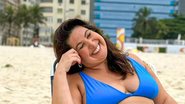 De biquíni cavado, Mariana Xavier exibe corpão natural na praia e fãs reagem: "Real e linda" - Reprodução/ Instagram