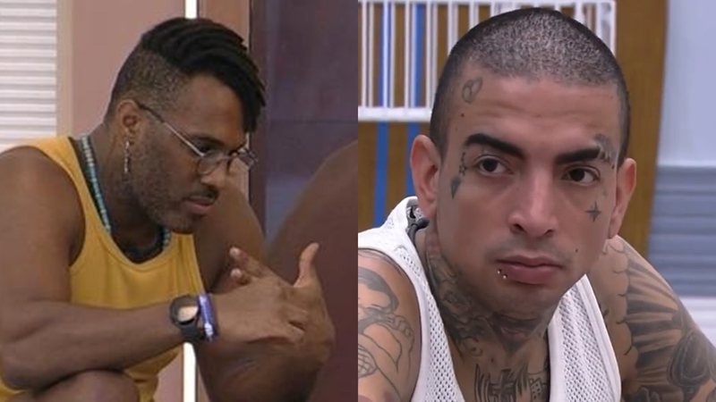 Mc Guimê revelou não se identificar como branco - Reprodução/Globo