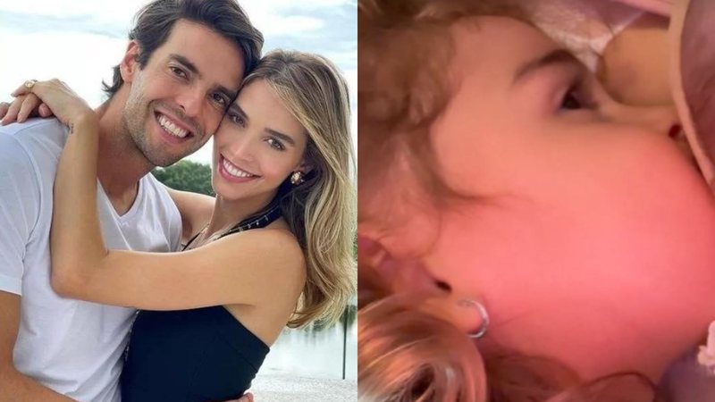 Nasceu! Esposa de Kaká dá à luz à quarta filha do jogador e encanta web com vídeo - Reprodução/ Instagram