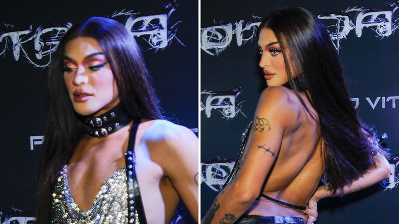 Pode isso? Pabllo Vittar surge de minissaia sem calcinha em evento e esbanja sensualidade - Eduardo Martins / Agnews