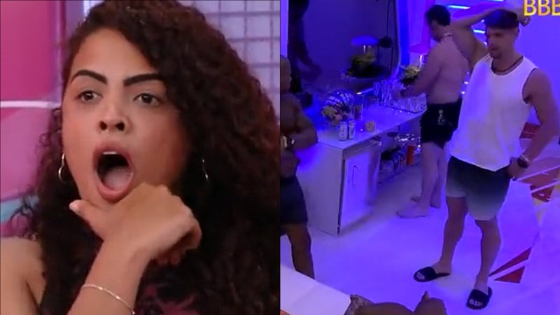 BBB23: Paula entra em choque ao ver plano maligno de Cristian: "Próximo eliminado" - Reprodução/TV Globo