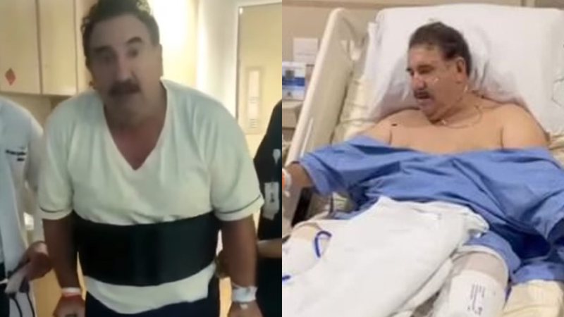 Ratinho contou como está se sentindo após passar por uma cirurgia na perna - Reprodução/Instagram