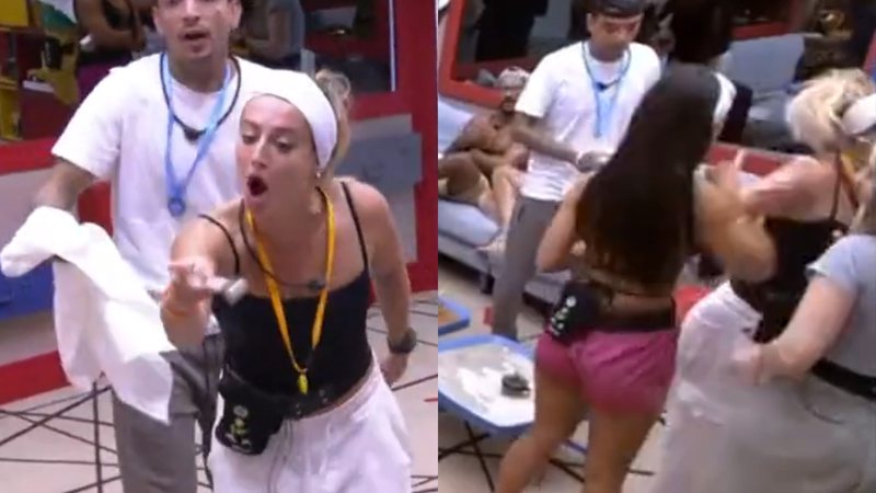 BBB23: Vídeo inédito mostra suposta agressão de Bruna Griphao - Reprodução/TV Globo