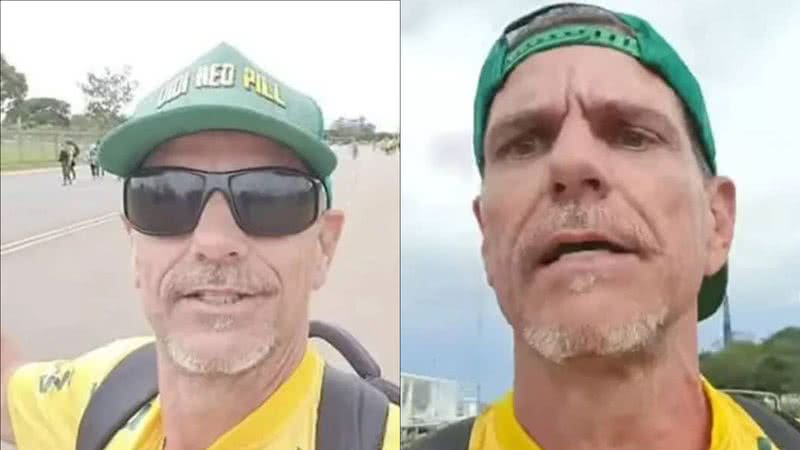 Medo? Ex-BBB Adriano Castro apaga posts em apoio ao ato terrorista em Brasília - Reprodução/YouTube