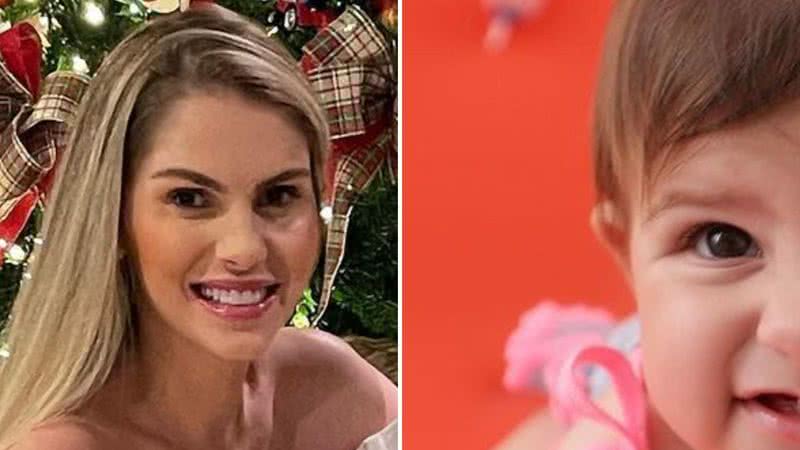 A modelo Bárbara Evans celebra 9 meses da filha com ensaio fotográfico encantador: "Passou rápido"; veja - Reprodução/Instagram