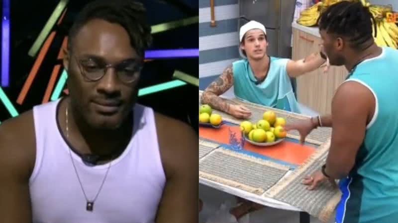 BBB23: Fred Nicácio detona Gabriel e ameaça - Reprodução/TV Globo