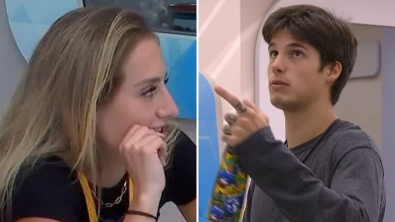 O brother Gabriel age na covardia e faz caveira de sister para Bruna Griphao no Big Brother Brasil 23: "Me irrita" - Reprodução/Globo