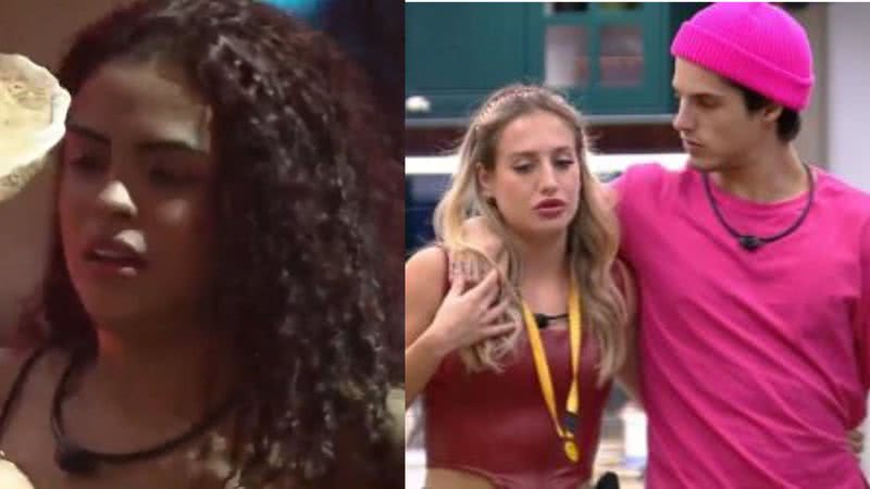 BBB23: Paula é detonada ao incentivar volta de Bruna e Gabriel - Reprodução/TV Globo