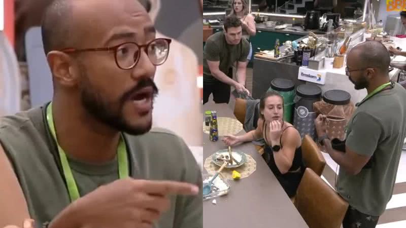 Ricardo surpreendeu seus colegas no BBB23 ao revelar o uso de maconha - Reprodução/Globo