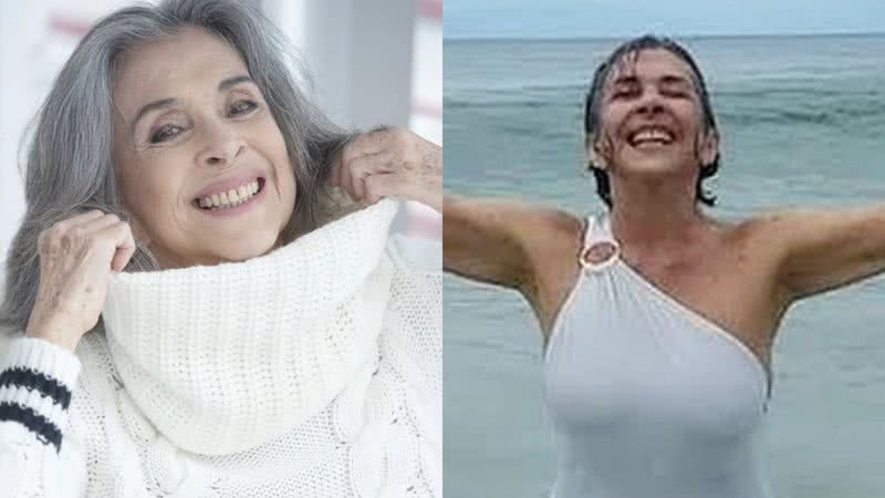 Aos 81 anos, Betty Faria abre 2023 com maiô branco e desenha corpão - Reprodução/Instagram