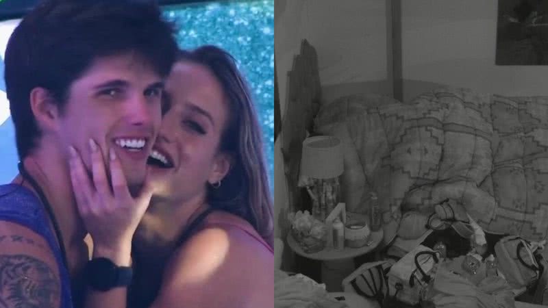 BBB23: Bruna Griphao vai pra cama com Gabriel e brothers veem tudo: "Vou ajudar" - Reprodução/ Globo