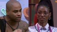 Cezar Black criticou Tina em conversa com alguns brothers por não receber uma peruca emprestada no BBB23 - Reprodução/Globo