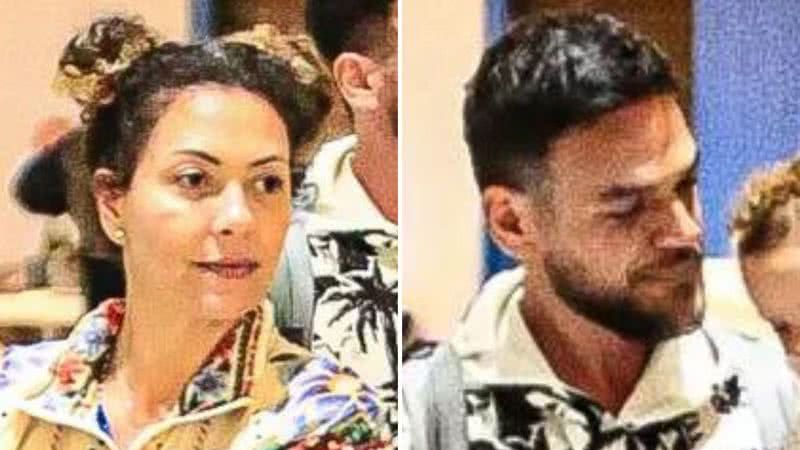 Os atores Fabiula Nascimento e Emilio Dantas roubam a cena em passeio com filhos gêmeos em shopping no Rio; veja - Reprodução/AgNews