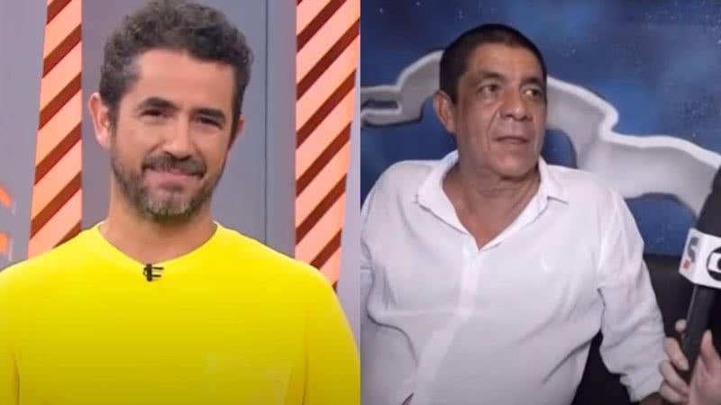 Felipe Andreoli dá patada em Zeca Pagodinho após atitude grosseira de cantor: "Tentou" - Reprodução\Instagram