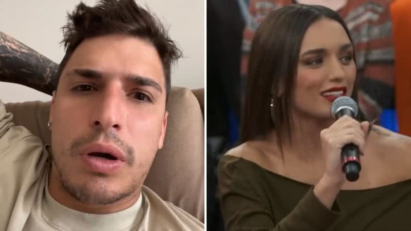 Ex-BBB Felipe Prior se revolta após declaração de Rafa Kalimann: "Chateado pra caramba" - Reprodução/Instagram/TV Globo