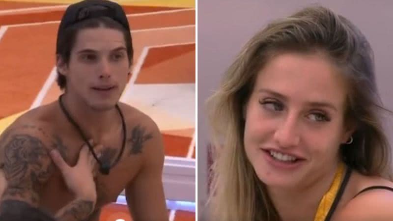 BBB23: Sem medo, Gabriel revela que apunhalaria Bruna Griphao: "Vai depender" - Reprodução/TV Globo