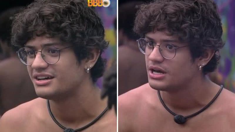 BBBB23: Bissexual, Gabriel Santana confessa maior atração por mulheres: "Quase sempre" - Reprodução/TV Globo