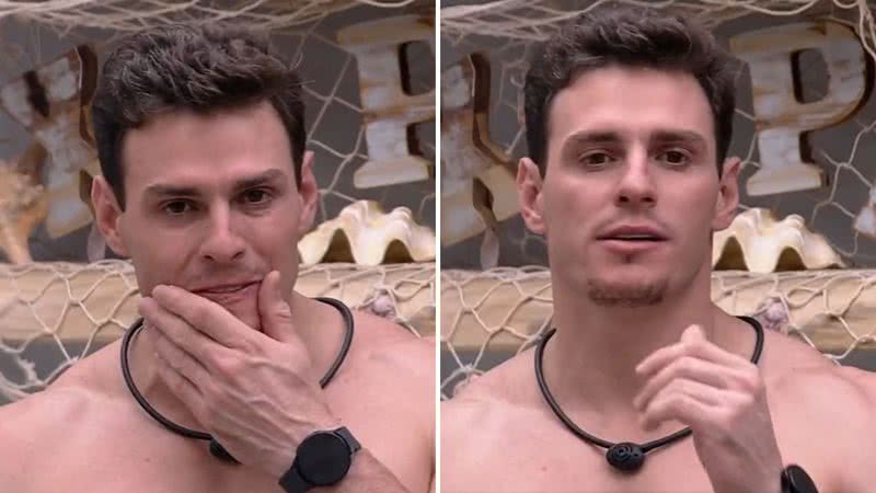 BBB23: Gustavo cai em cima de brother após atitude em festa: "Falta de humildade" - Reprodução/TV Globo