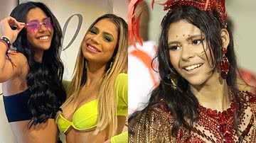 Irmã de Lexa, Wenny Isa brilha em ensaio de Carnaval aos 13 anos - Reprodução/Instagram e AgNews/Daniel Pinheiro