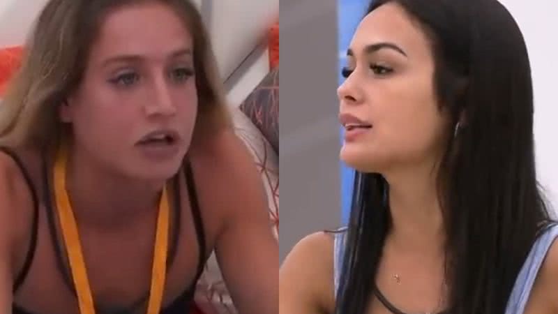 BBB23: Larissa rompe com Bruna Griphao e abandona quarto do líder - Reprodução/TV Globo