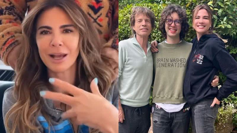 Luciana Gimenez recebe apoio de Mick Jagger após acidente - Reprodução/Instagram