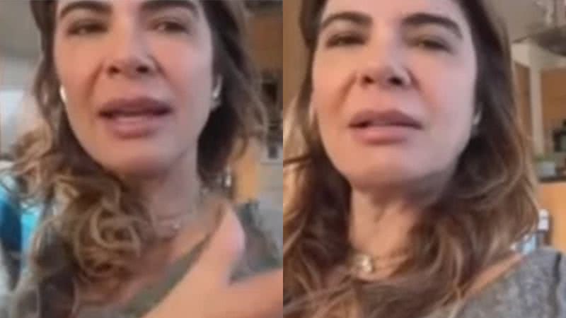 Luciana Gimenez detalhou seu estado de saúde após um acidente - Reprodução/RedeTV!