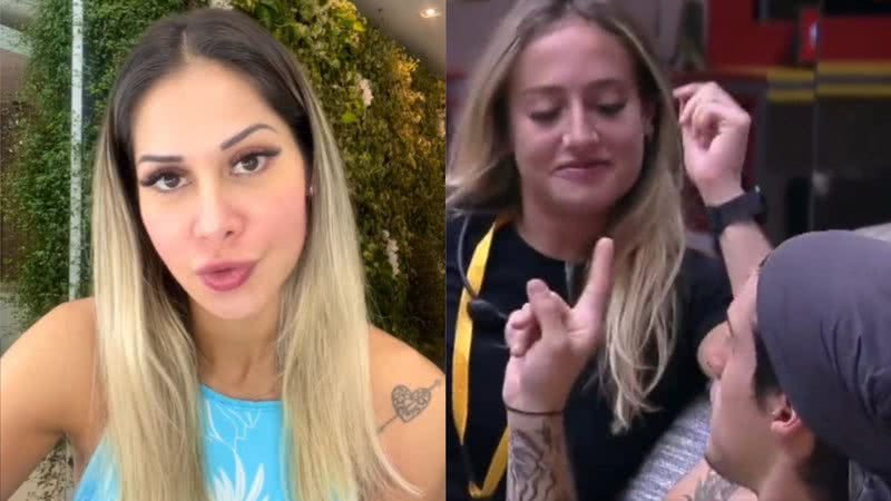 Maíra Cardi defende Gabriel e critica Bruna - Reprodução/Instagram e TV Globo