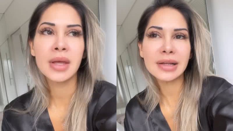 Maíra Cardi revelou que já perdeu o movimento das pernas por dormir pouco - Reprodução/Instagram