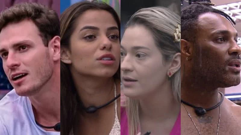 Primeiro paredão do BBB23 - Reprodução/TV Globo