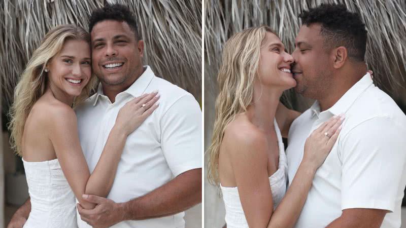 O ex-jogador Ronaldo Fenômeno pede Celina Locks em casamento: "Te amo para sempre" - Reprodução/Instagram