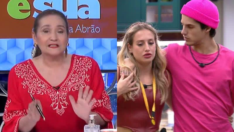 Sonia Abrão opinou sobre o relacionamento de Bruna Griphao e Gabriel Fop no BBB23 - Reprodução/RedeTV!/Globo