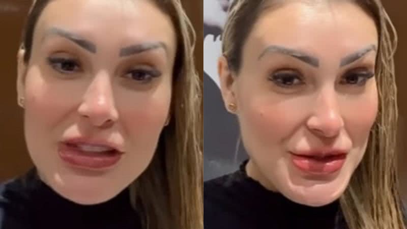 Amiga expõe bastidores de gravação picante de Andressa Urach: "Não sentiu vontade?" - Reprodução/Instagram