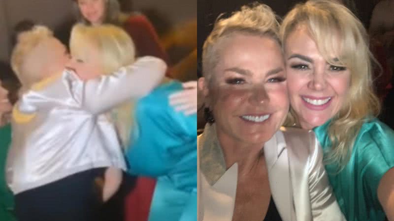 Reencontro de Xuxa e ex-Paquita - Reprodução