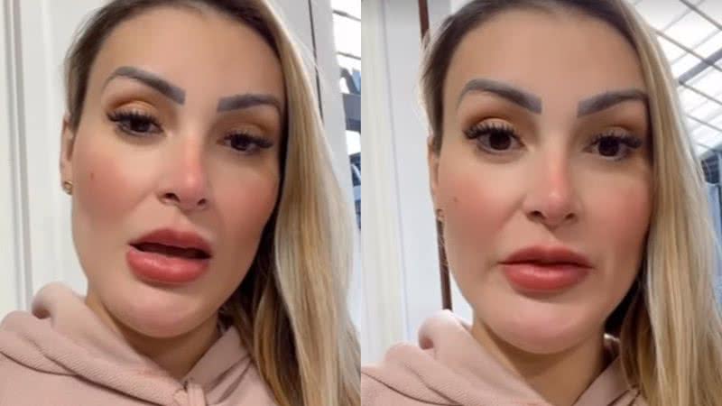 Polêmica, Andressa Urach manda indireta ácida em meio a críticas: "Muito bestinha" - Reprodução/ Instagram