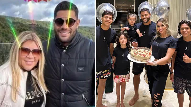 Atual sogra, ex-cunhada se declara no aniversário de Hulk Paraíba: "Um grande guerreiro" - Reprodução/Instagram